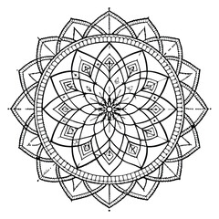 Obraz premium Esoteric Spiritual Geometry