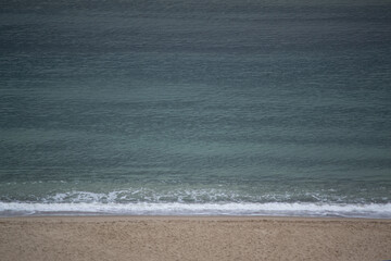 waves on the beach