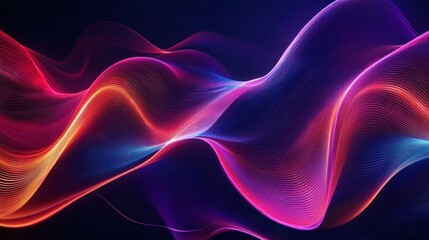 Abstract Flowing Lines