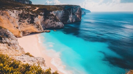 Serene Coastal Landscape