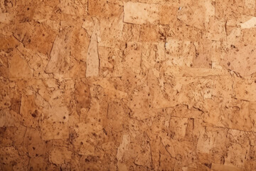 Processed collage of cork board or OSB board material texture. Background for banner, backdrop