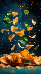 Zerowaste chips made from vegetable peels and fish skins