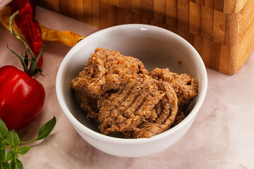Liver Pate spread in the bowl