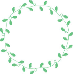 Christmas Light Christmas Tree Decorate Silhouette Circle