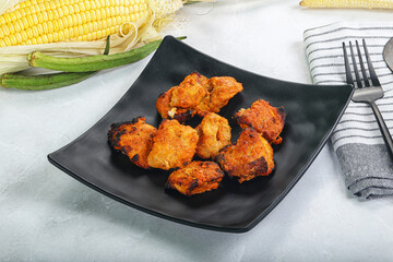Indian cuisine - Fish Tikka barbecue