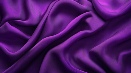 Obraz premium Purple fabric texture background, highlighting the intricate details of a silk or linen pattern.
