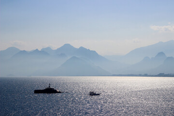 Mountain Mist and Shimmering Waters