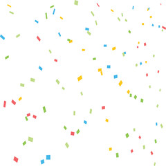 Holiday Rectangular Confetti. Light Rainbow glitter confetti background. Colored festive texture
