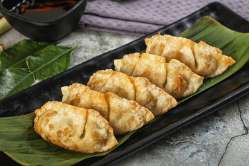 Japanese cuisine - stuffed dumplings gyoza