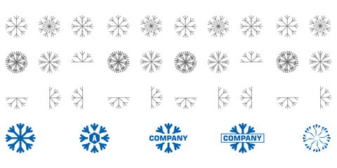 hvac vector design,snowflake logo,cooling symbol,winter,ac