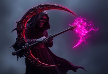 Soul Reaper A scythe like weapon used for harvesting souls or re