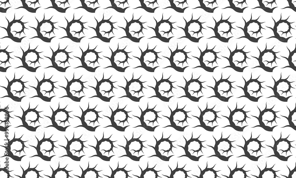 Poster seamless geometric pattern design. abstract tech background. simple vector ornament for web backdrop