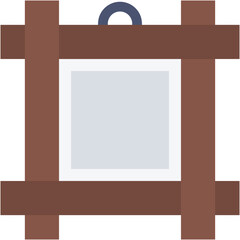 Vector Icon Frame, Ornament, Decoration, Photo Frame, Furniture And Household, Picture