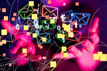 Mail Communication Connection message to mailing