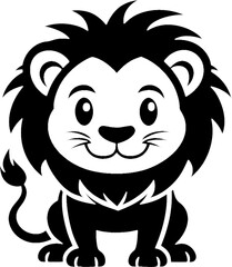 Obraz premium Elegant Representation of a Strong African Symbol. 