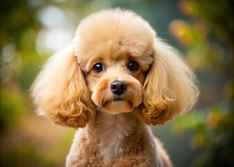 Stylish Mini Poodle Grooming with Trendy Cuts and Fluffy Coats Showcasing Canine Beauty and Care