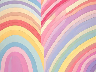 Obraz premium abstract background with rainbow,Ai generated 