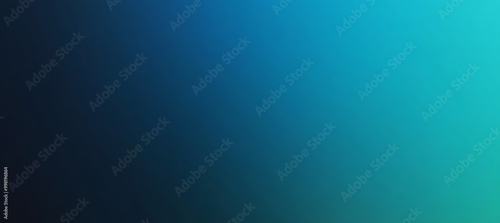 Poster a smooth, gradient background transitioning from teal to navy with a large area for text