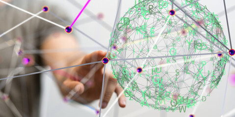 Telecommunication network and wireless mobile internet - 3d