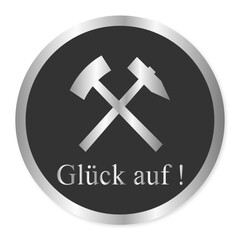 Glück auf-Button