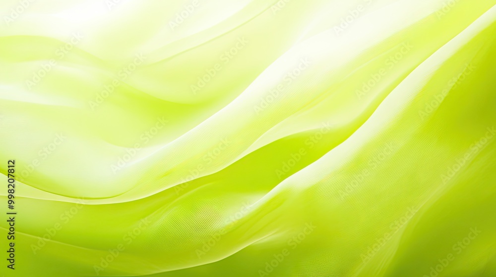 Poster a bright lime green background with smooth shading, perfect for adding vibrancy and freshness to you