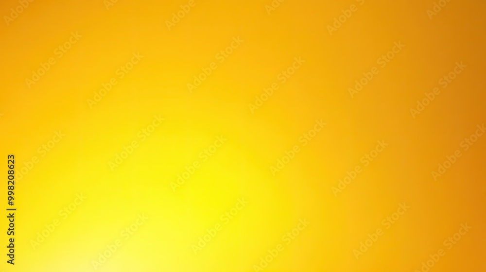 Poster a bright yellow background with a slight gradient effect, perfect for adding warmth and energy to yo