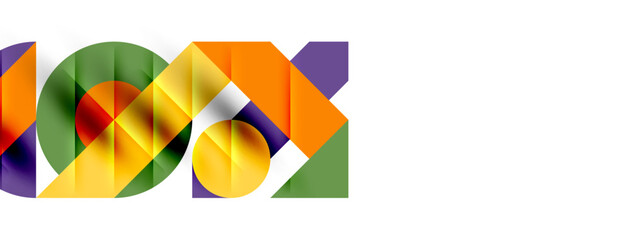 Round shapes, circles and lines minimal geometric background. Vector Illustration For Wallpaper, Banner, Background, Card, Book Illustration, landing page