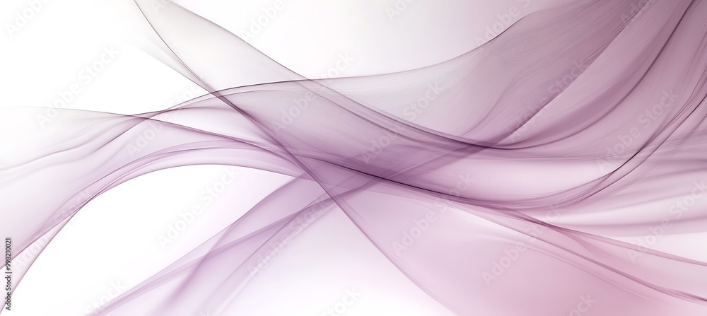 Poster a soft, gradient background fading from lavender to gray with a large area for text