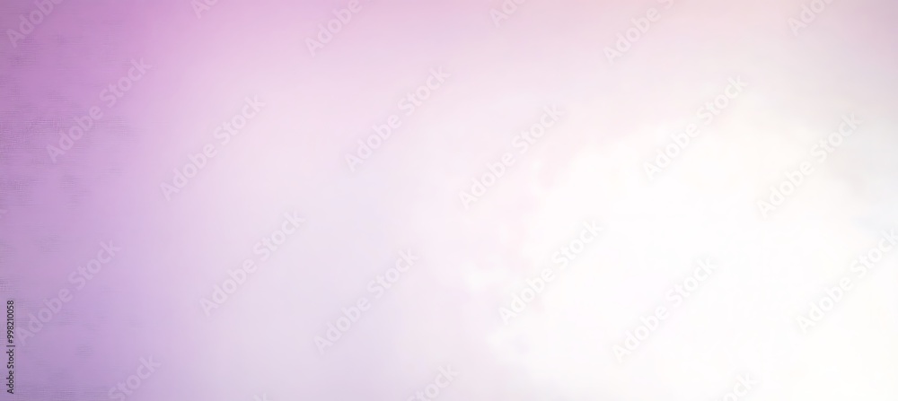 Poster a soft, gradient background fading from lavender to gray with a large area for text
