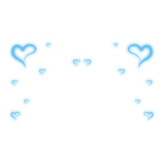 Hearts Confetti, bright colorful background, cute and fun decoration. Vector illustration for celebration, party, carnival, festive holiday and Your project.
