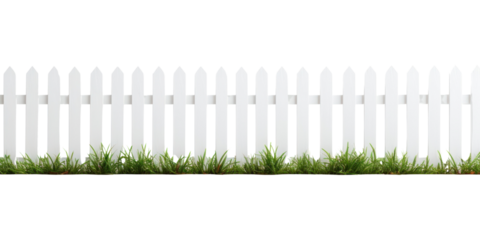 PNG  White fence outdoors nature white background.