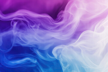 Fototapeta premium Abstract flowing design with deep purple and blue hues A vibrant abstract design with flowing shapes in deep shades of purple and blue, creating a dynamic and captivating visual effect.
