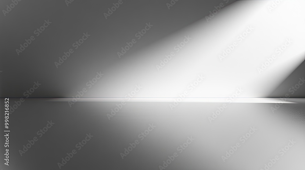 Poster a matte gray background with a slight reflection, ideal for a clean and professional look for banner