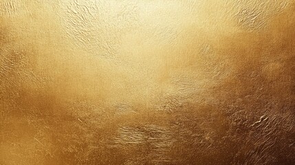 Fototapeta premium A matte gold background with subtle shading, creating a rich and elegant space for luxury branding.