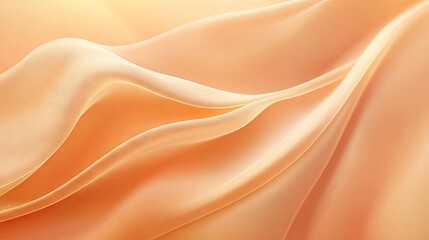 Fototapeta premium A pastel orange background with gentle lighting, offering a warm and inviting space for banners or ads.