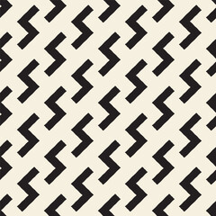 Vector seamless pattern with zigzag geometric pattern or chevron motif