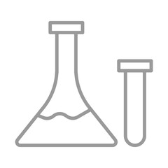 Lab Flask Icon Design