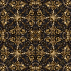 seamless damask pattern