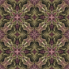 seamless pattern with flowers