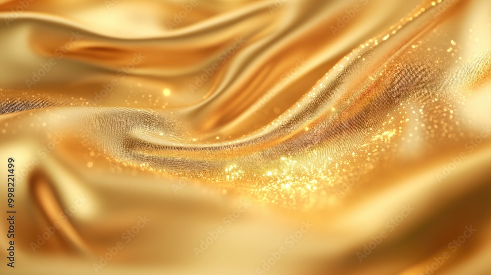 Poster a shiny golden background with a soft gradient, perfect for adding warmth and elegance to your desig