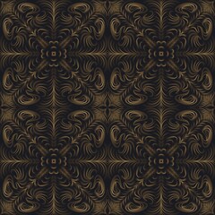 seamless damask pattern