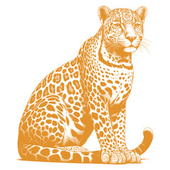 leopard vector