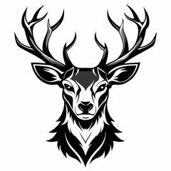 deer head vector