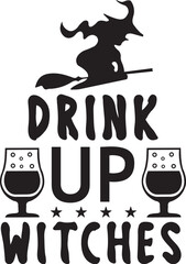 drink up witches SVG