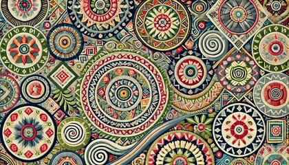 Traditional Ainu Embroidery Patterns