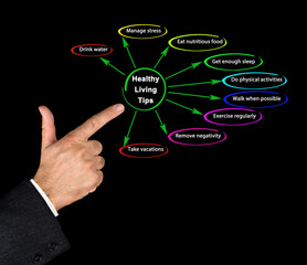 Nine Tips for Healthy Living