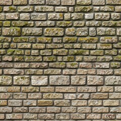 Obraz premium Medieval castle stone brick wall texture
