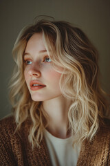 Naklejka premium Portrait Frau