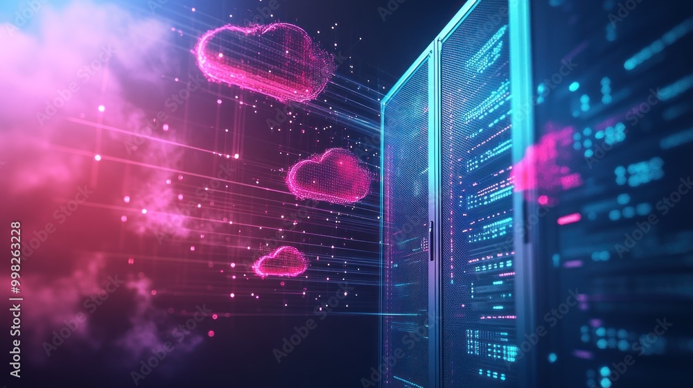 Poster cloud computing and server technology