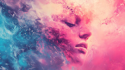 Vibrant pastel glitter texture, shimmering hues, dynamic visual appeal, perfect for creative projects, digital design, backgrounds, and artistic expressions